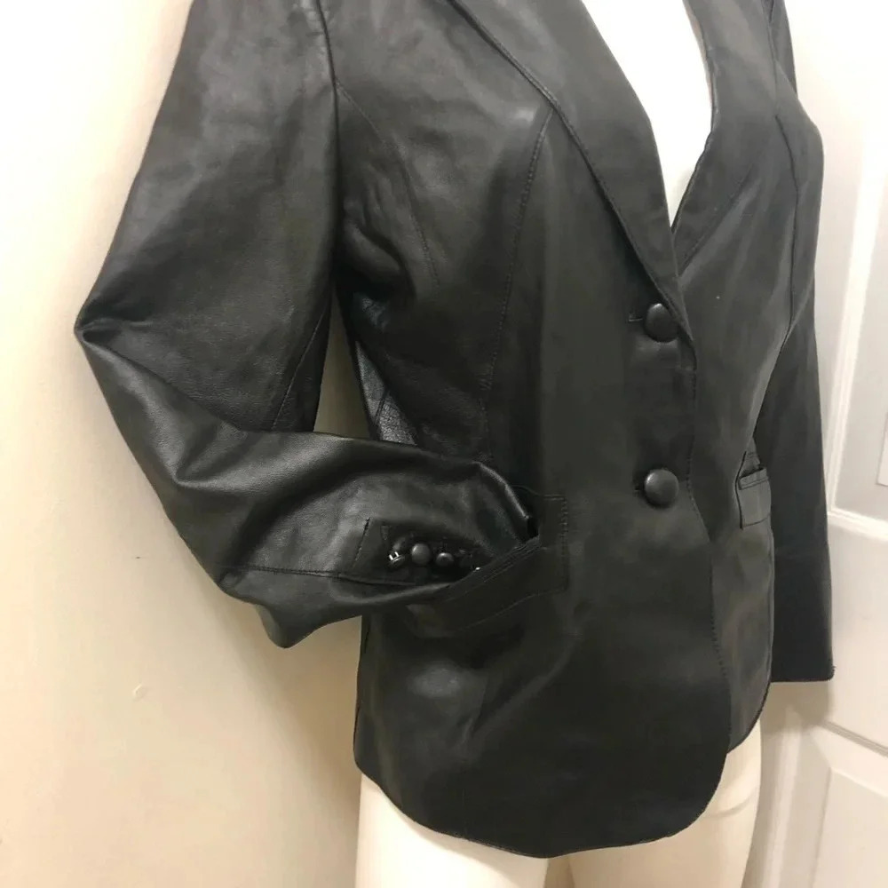 Pamela McCovy pure leather jacket